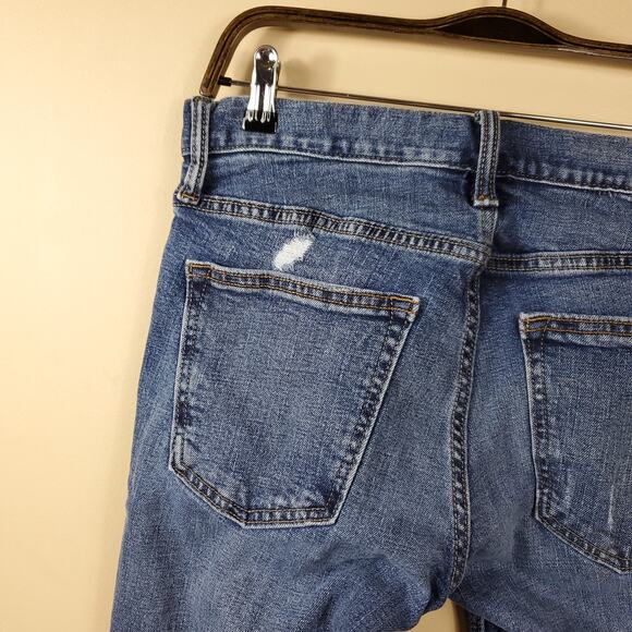 Old Navy Distressed Slim Jeans Built-in Flex Size 29x30 - Picture 7 of 9